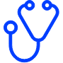 Medical Care Stethoscope Icon