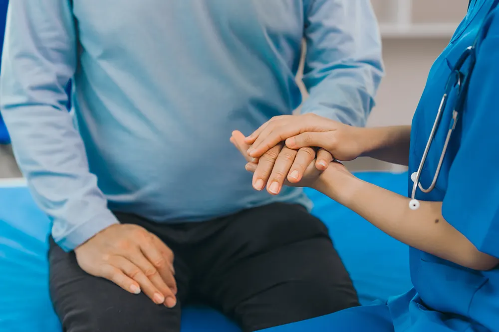 Nurse with Patient